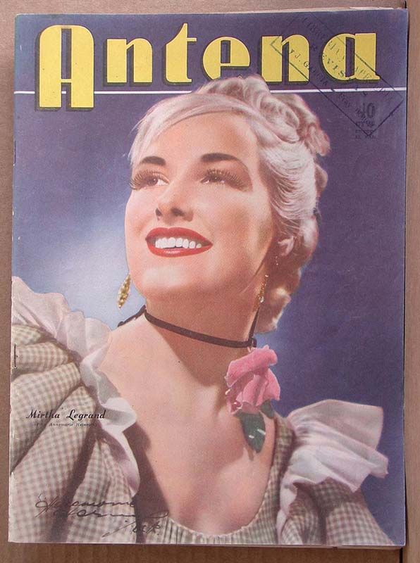 ANTENA magazine side cover Issue 950 6 June 1949
