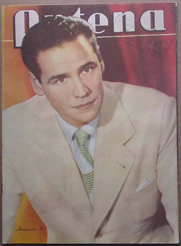 ANTENA magazine side cover Issue 960 16 August 1949