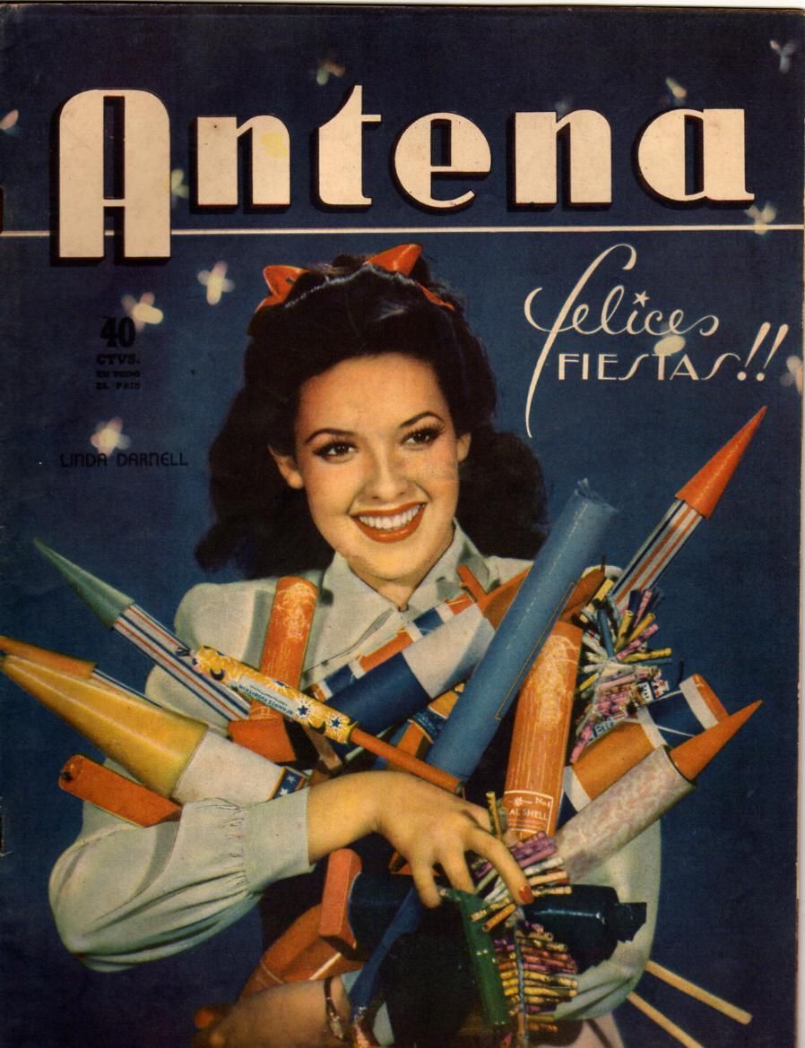 ANTENA magazine side cover Issue 979  1949
