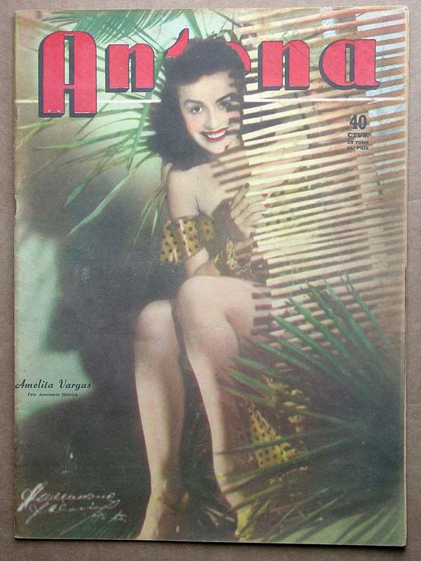ANTENA magazine side cover Issue 983 24 January 1950