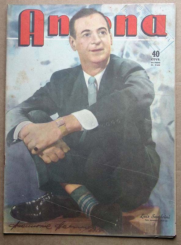 ANTENA magazine side cover Issue 984 31 January 1950
