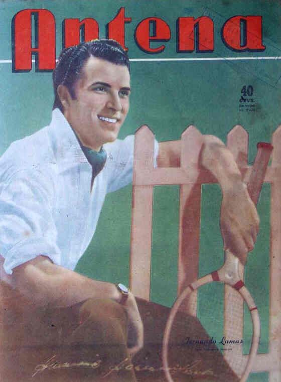 ANTENA magazine side cover Issue 986 14 February 1950