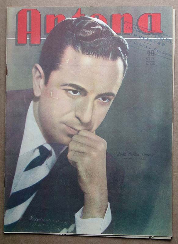 ANTENA magazine side cover Issue 990 14 March 1950
