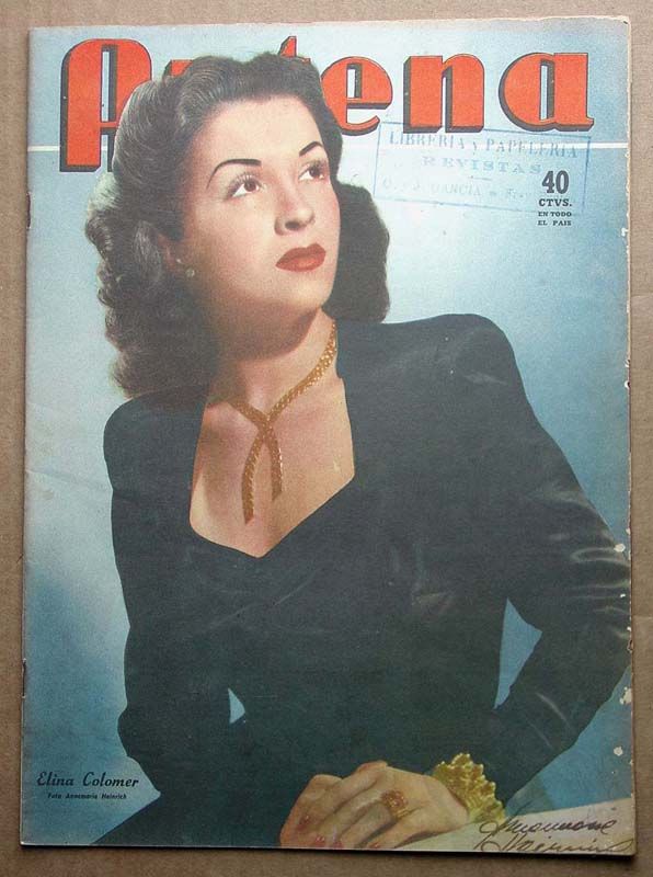 ANTENA magazine side cover Issue 991 21 March 1950