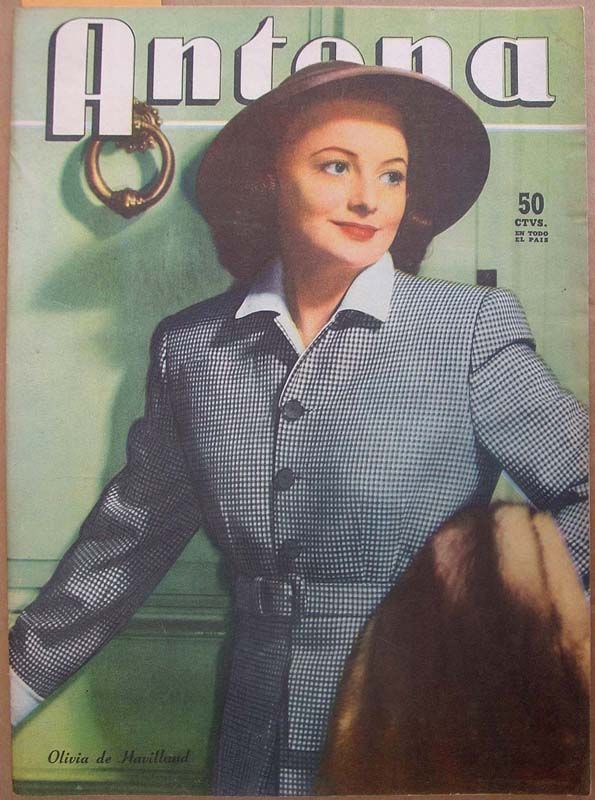 ANTENA magazine side cover Issue 1023 31 October 1950