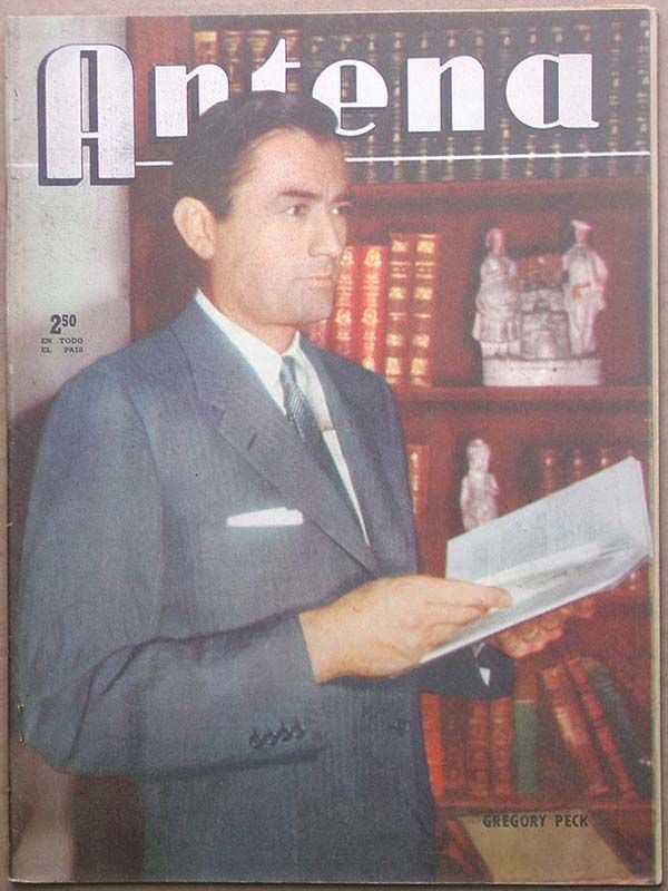 ANTENA magazine side cover Issue 1378 8 October 1957