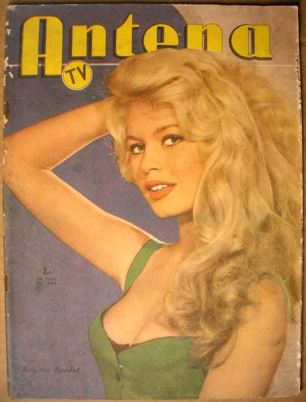 ANTENA magazine side cover Issue 1431 14 October 1958