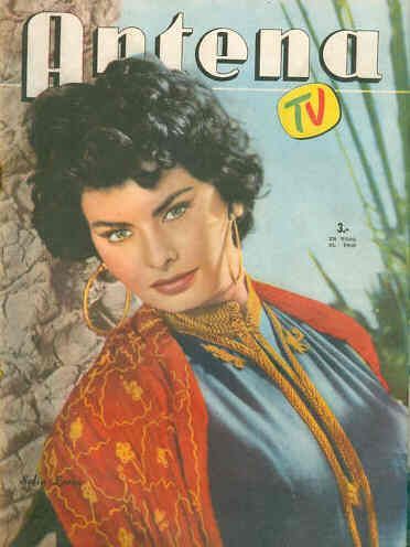 ANTENA magazine side cover 11 November 1958