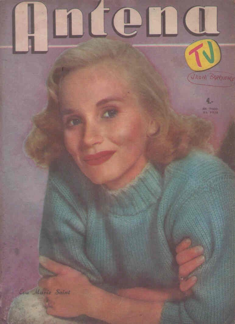 ANTENA magazine side cover Issue 1460 5 May 1959