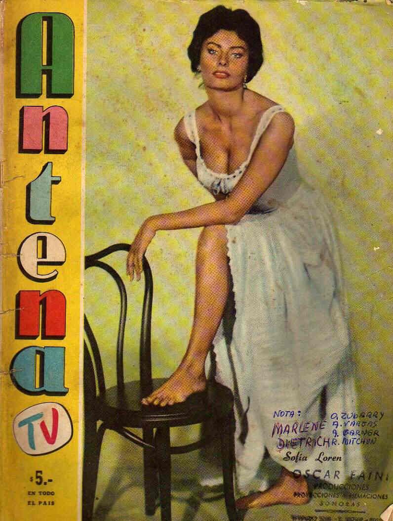 ANTENA magazine side cover Issue 1475 18 August 1959