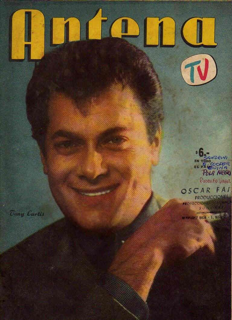 ANTENA magazine side cover Issue 1478 8 September 1959