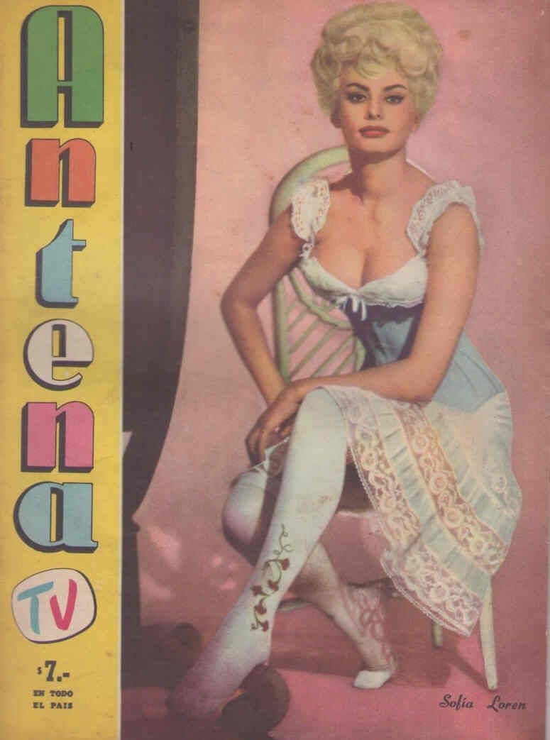 ANTENA magazine side cover Issue 1525 2 August 1960