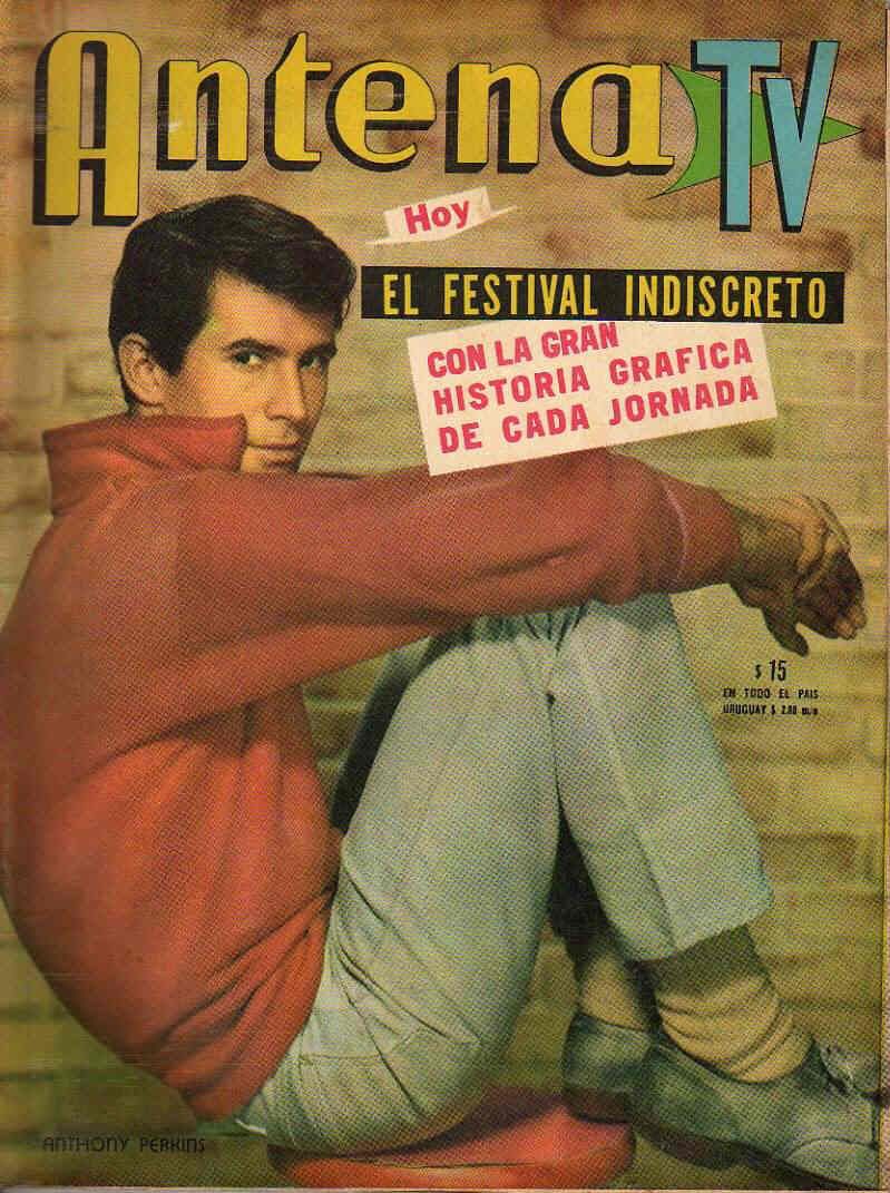 ANTENA magazine side cover Issue 1718  1963