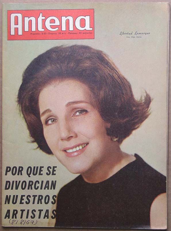 ANTENA magazine side cover Issue 1884 8 August 1967