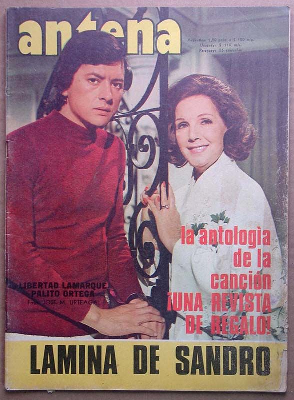 ANTENA magazine side cover Issue 2087 26 October 1971