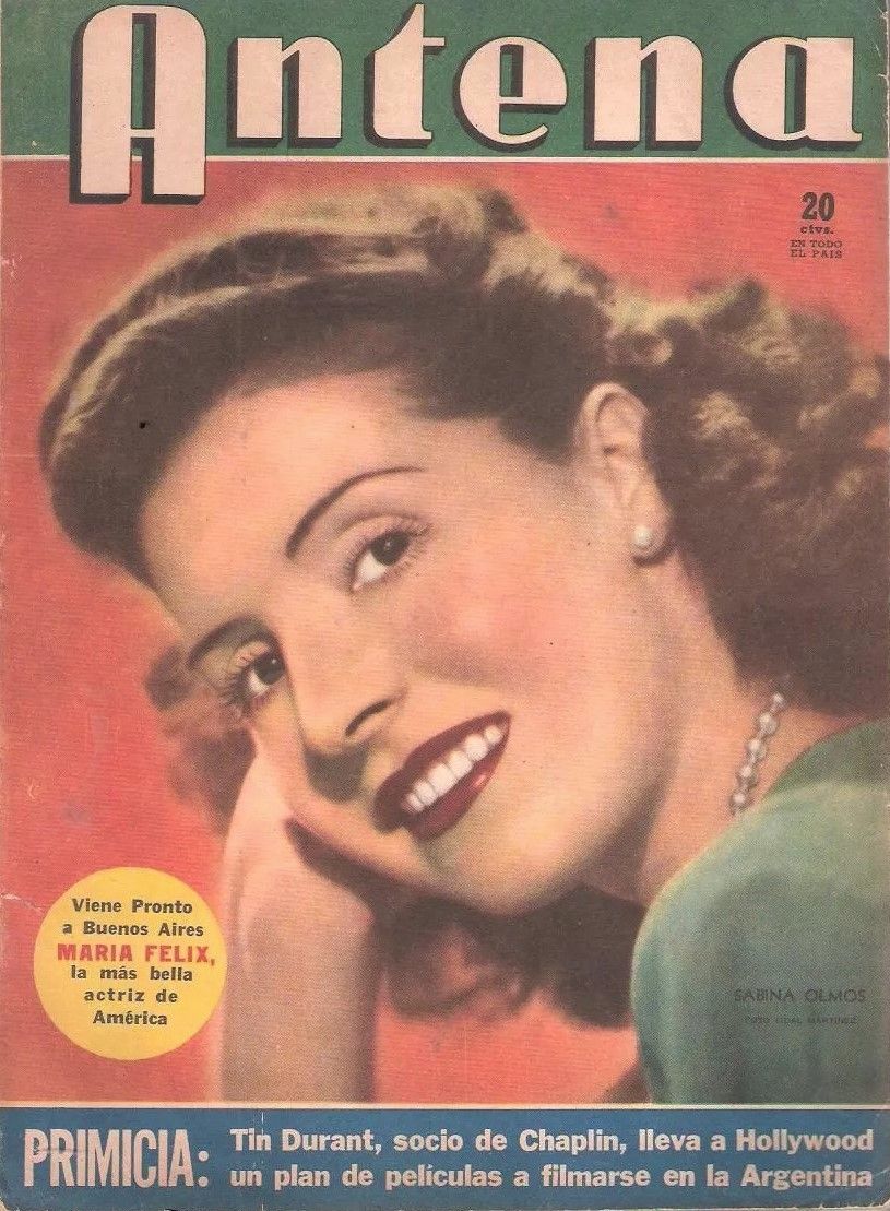 ANTENA magazine side cover Issue 840;  April 1947
