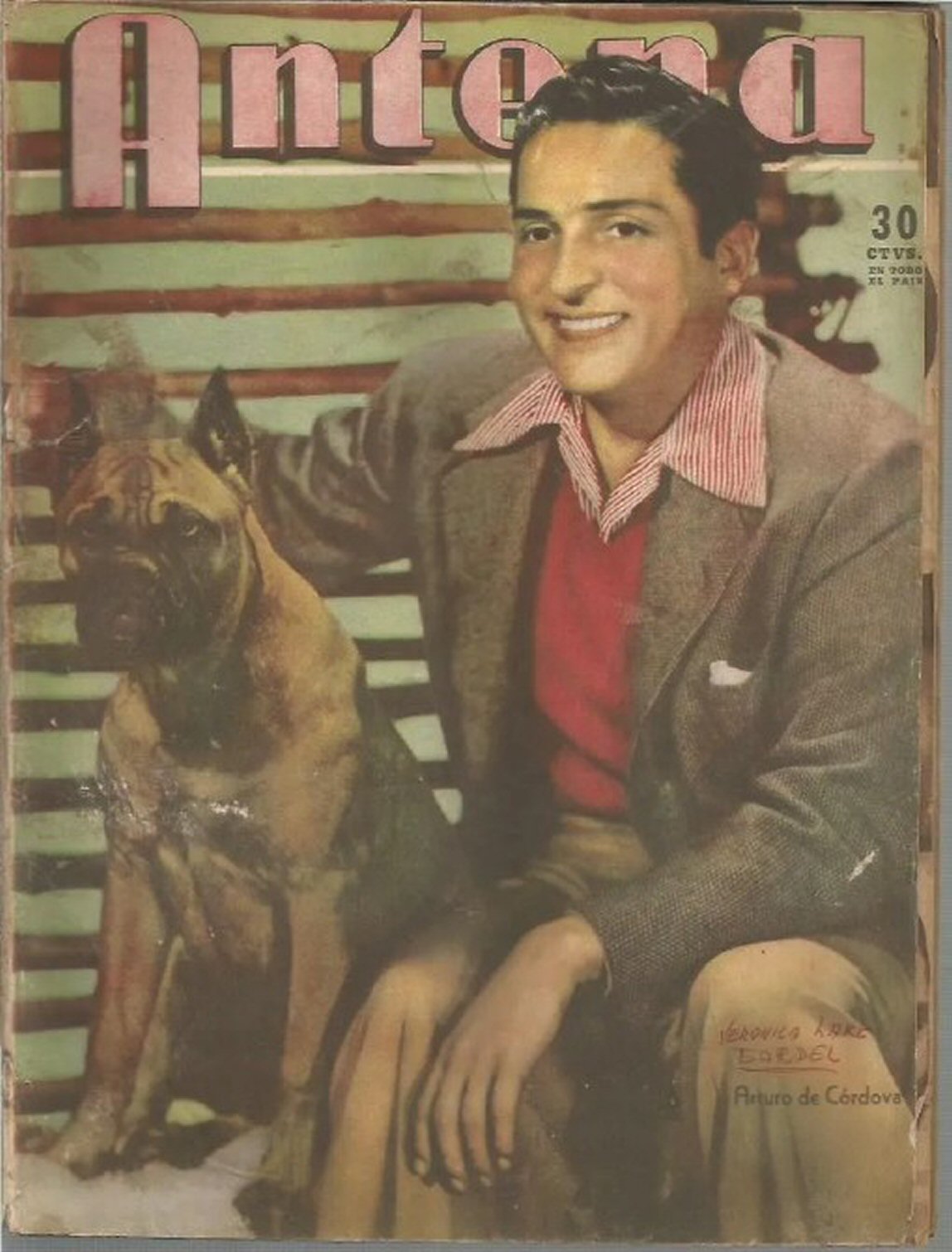 ANTENA magazine side cover Issue 902   1948