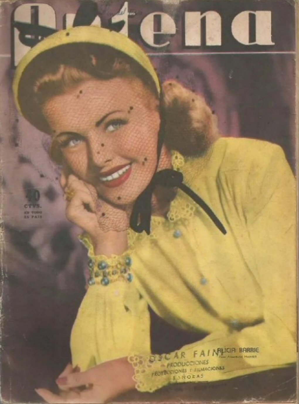 ANTENA magazine side cover Issue 927   1948