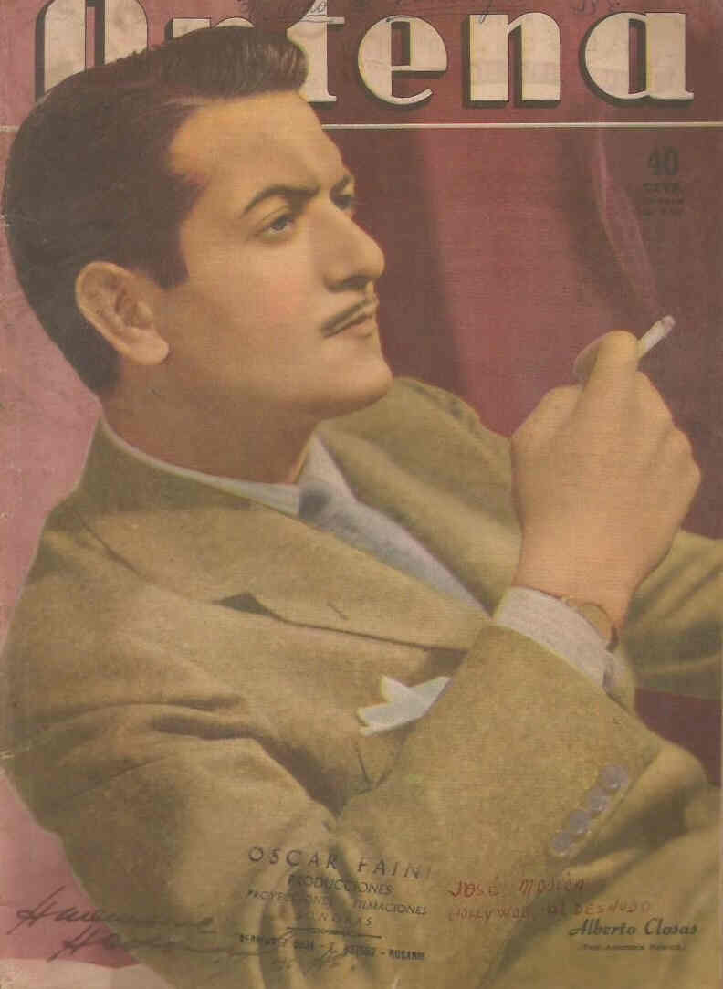 ANTENA magazine side cover Issue 975 29 November 1949