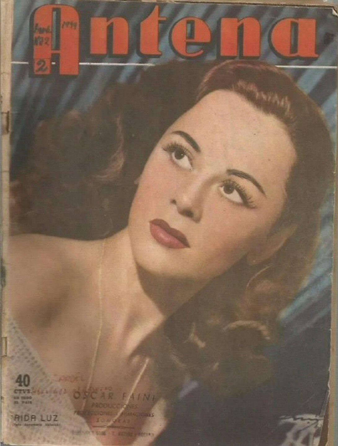 ANTENA magazine side cover Issue 942   1949