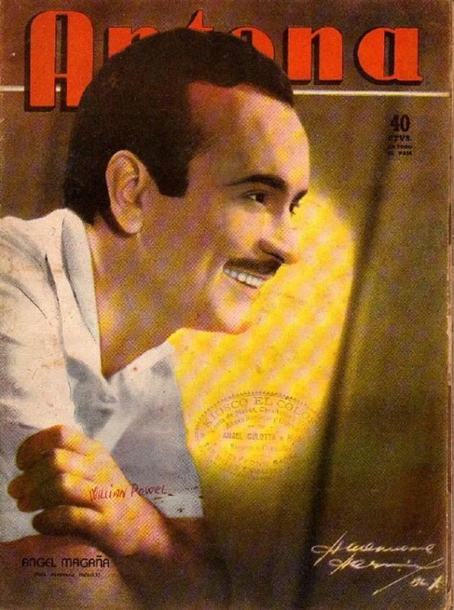 ANTENA magazine side cover Issue 945   1949