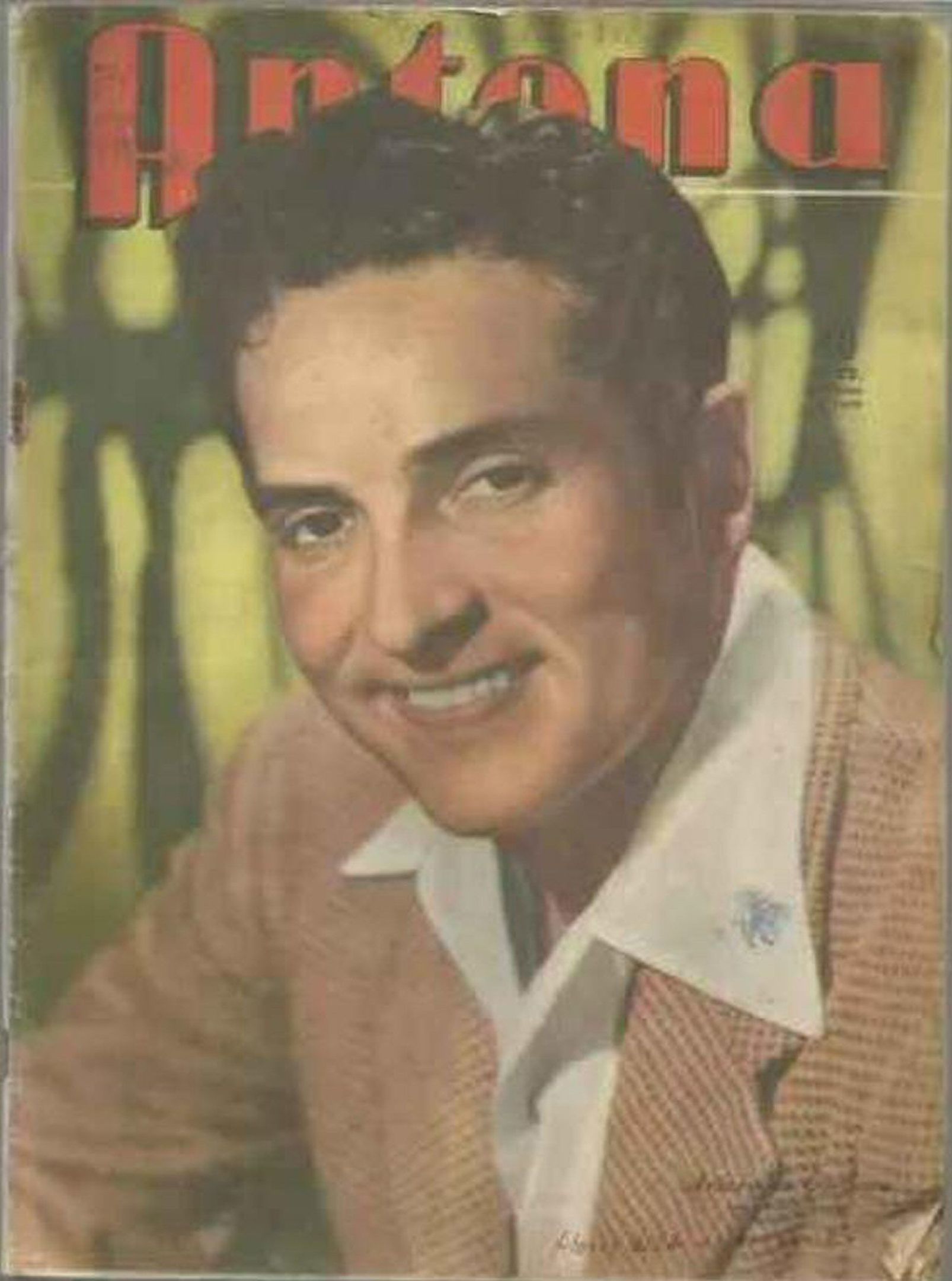 ANTENA magazine side cover Issue 963   1949