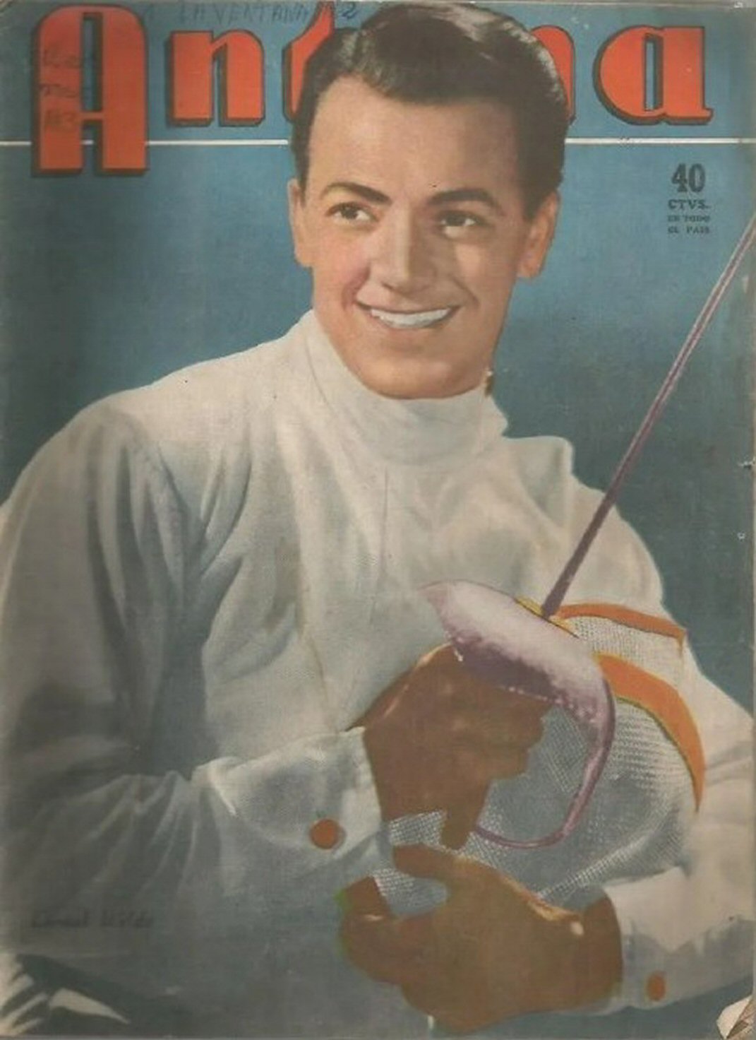ANTENA magazine side cover Issue 971   1949