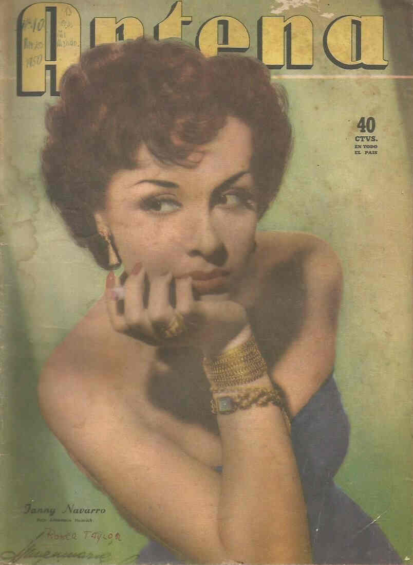 ANTENA magazine side cover Issue 989 7 March 1950