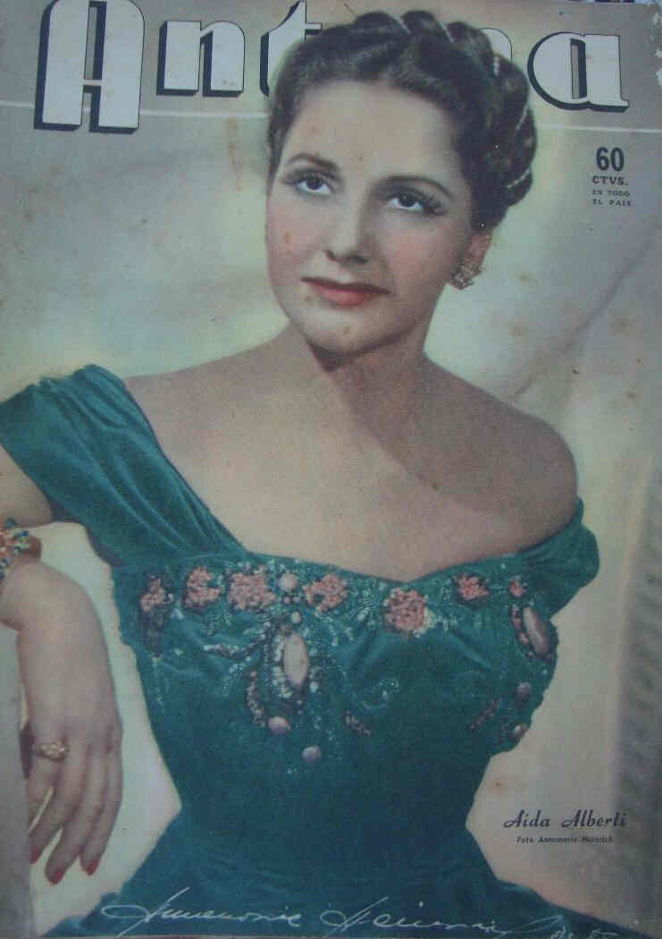ANTENA magazine side cover Issue 1048 24 April 1951