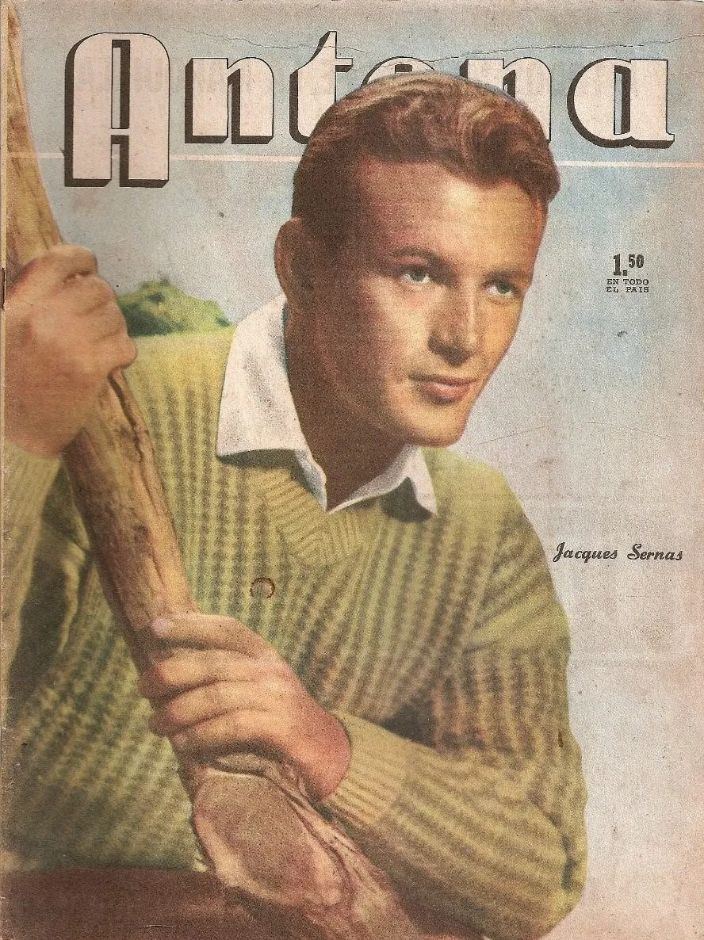 ANTENA magazine side cover Issue 1304  March 1956