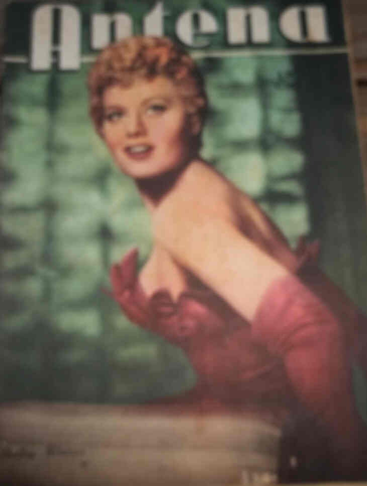 ANTENA magazine side cover Issue 1309 24 April 1956