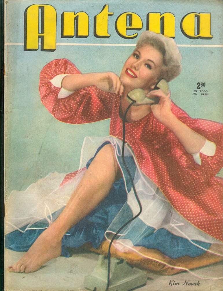 ANTENA magazine side cover Issue 1311 8 May 1956