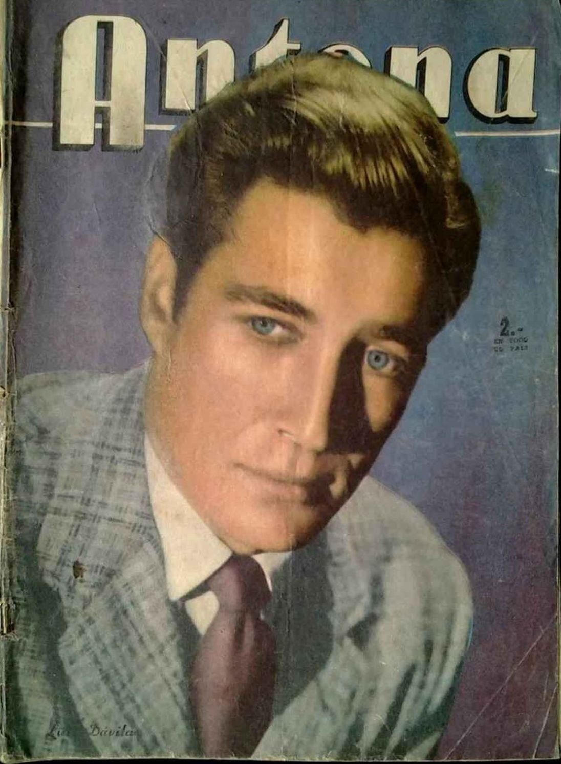 ANTENA magazine side cover Issue 1329  September 1956
