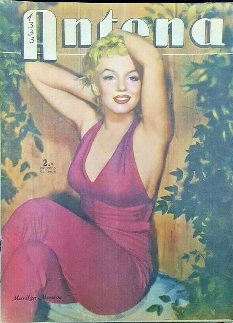 ANTENA magazine side cover Issue 1334   1956