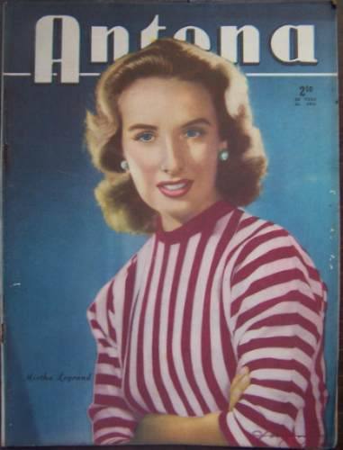 ANTENA magazine side cover Issue 1375 17 September 1957
