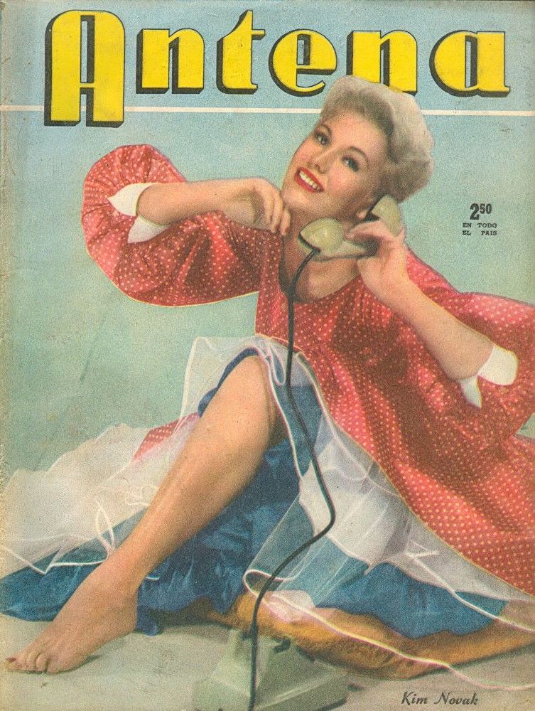 ANTENA magazine side cover Issue 1374   1957