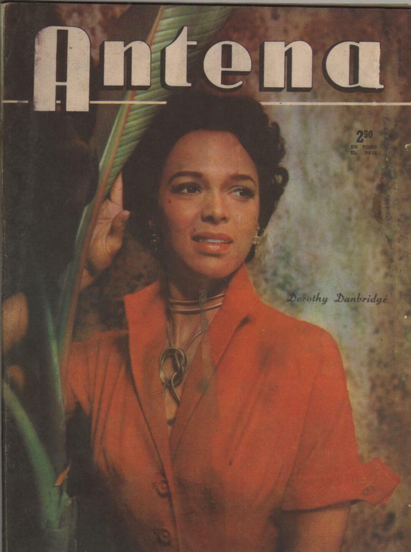 ANTENA magazine side cover   1957