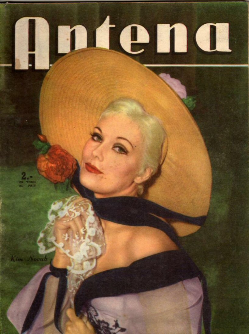 ANTENA magazine side cover   1957