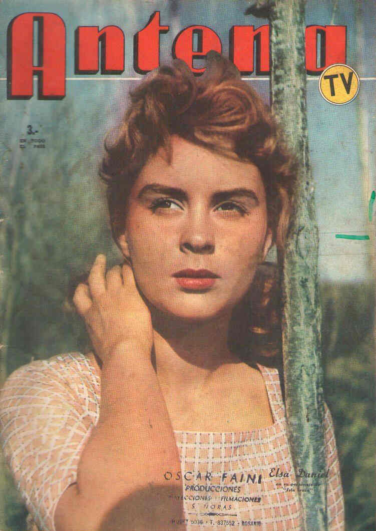 ANTENA magazine side cover Issue 1428 23 September 1958