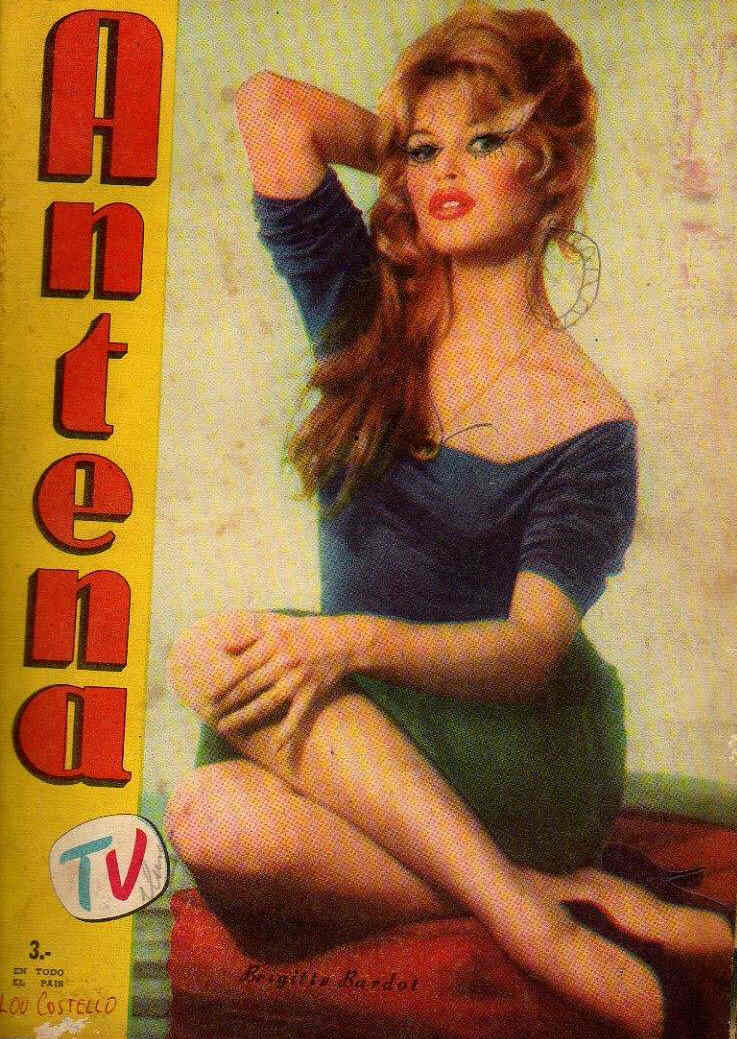 ANTENA magazine side cover Issue 1452 10 March 1959