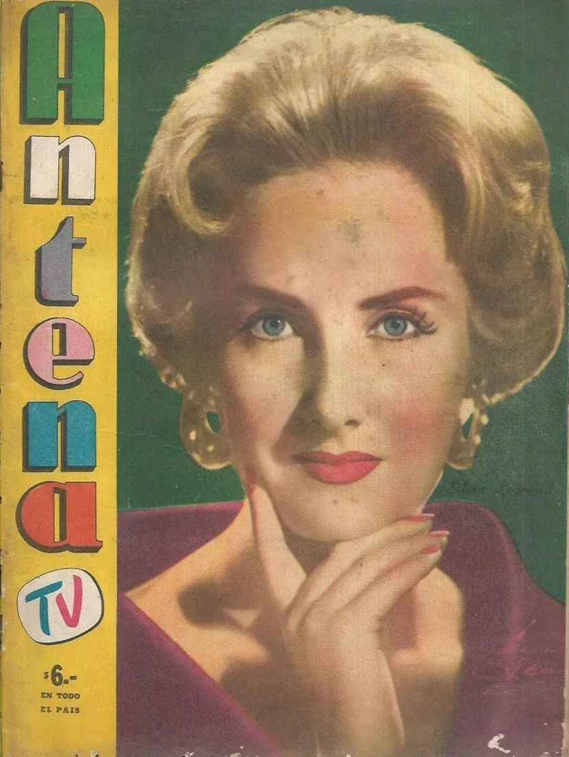 ANTENA magazine side cover Issue 1480  September 1959