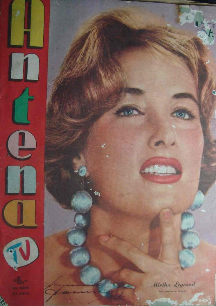 ANTENA magazine side cover Issue 1487 10 November 1959