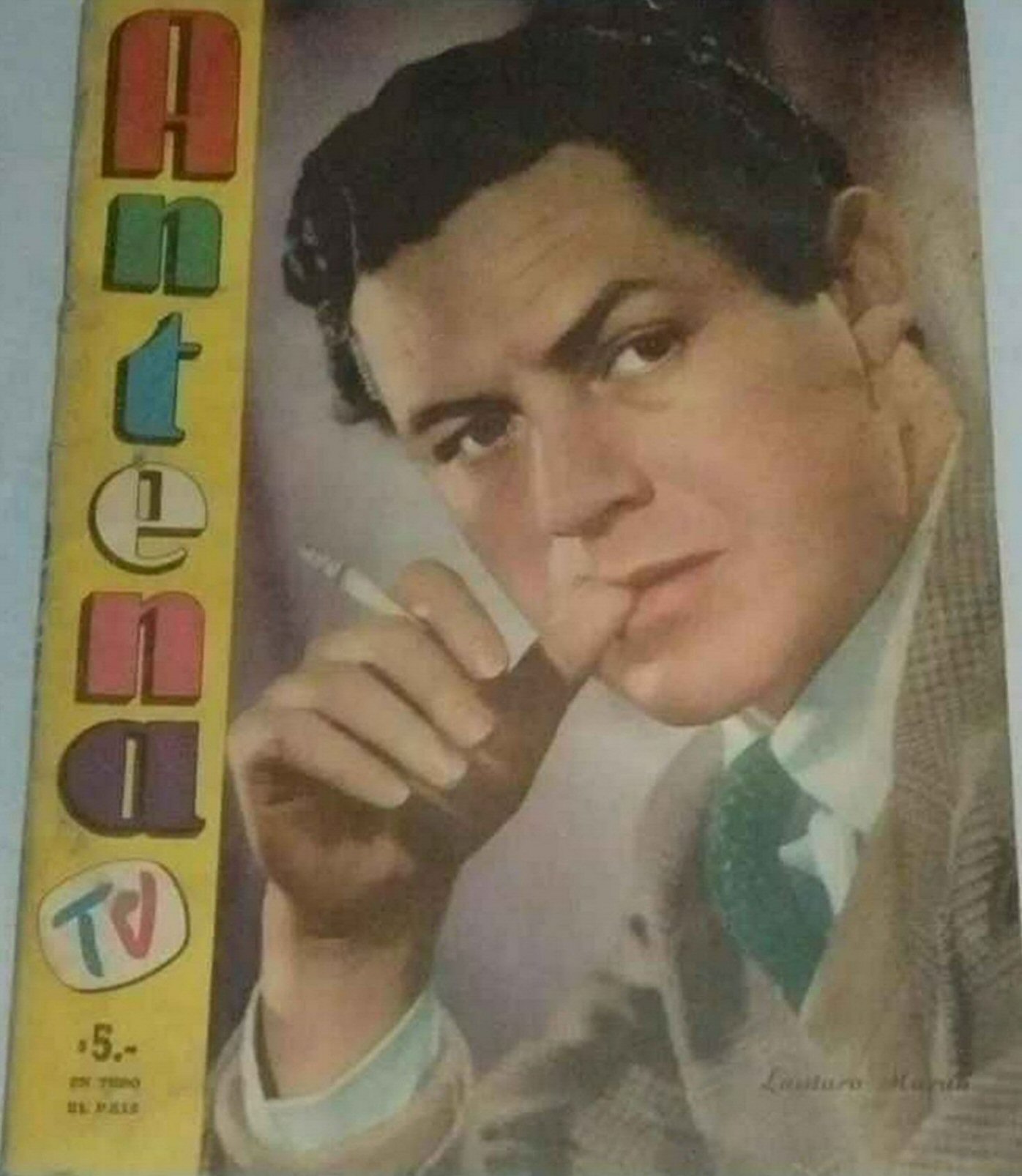 ANTENA magazine side cover Issue 1466   1959