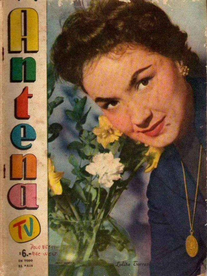 ANTENA magazine side cover Issue 1484   1959