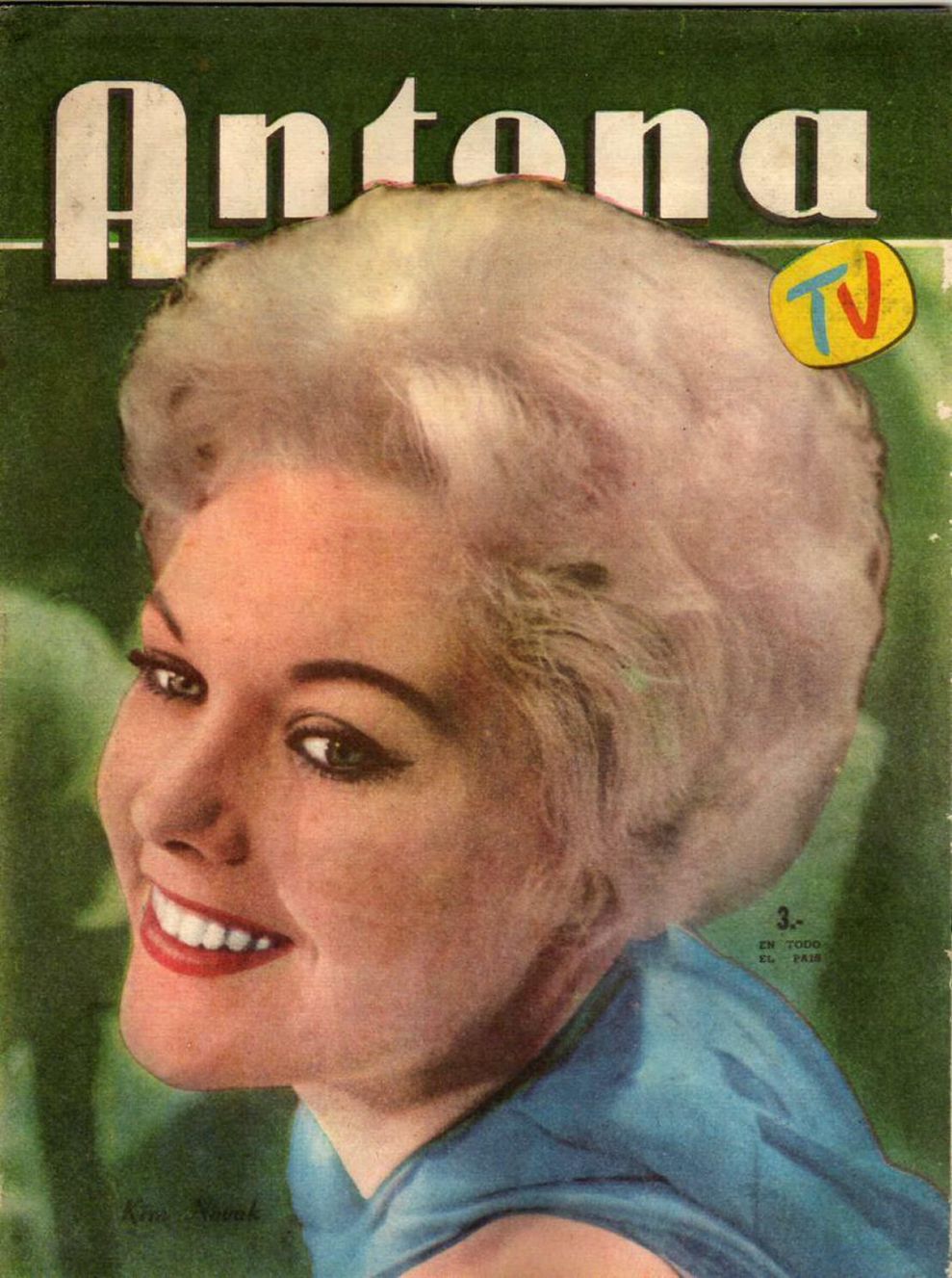 ANTENA magazine side cover   1959