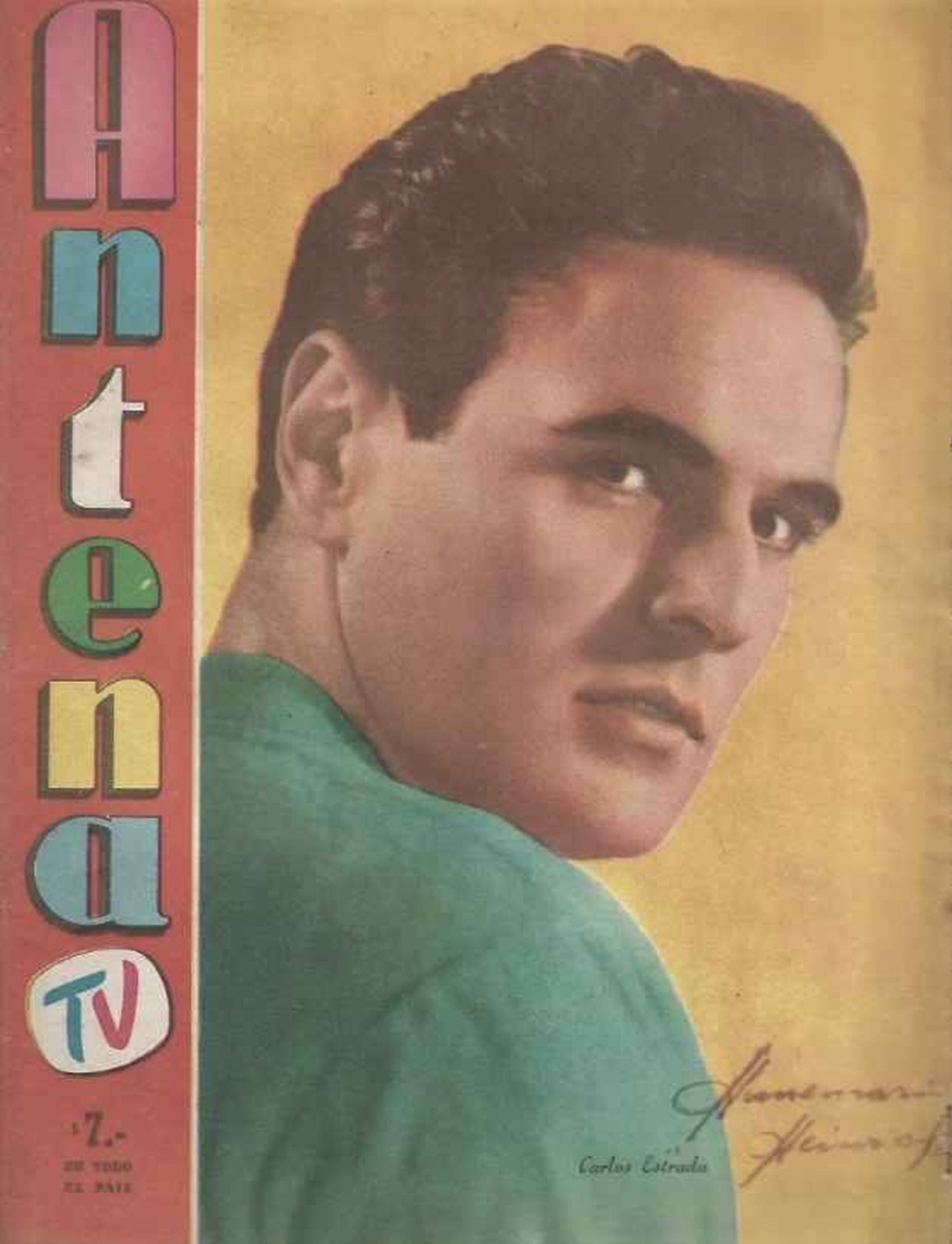 ANTENA magazine side cover Issue 1516 MAY 1960