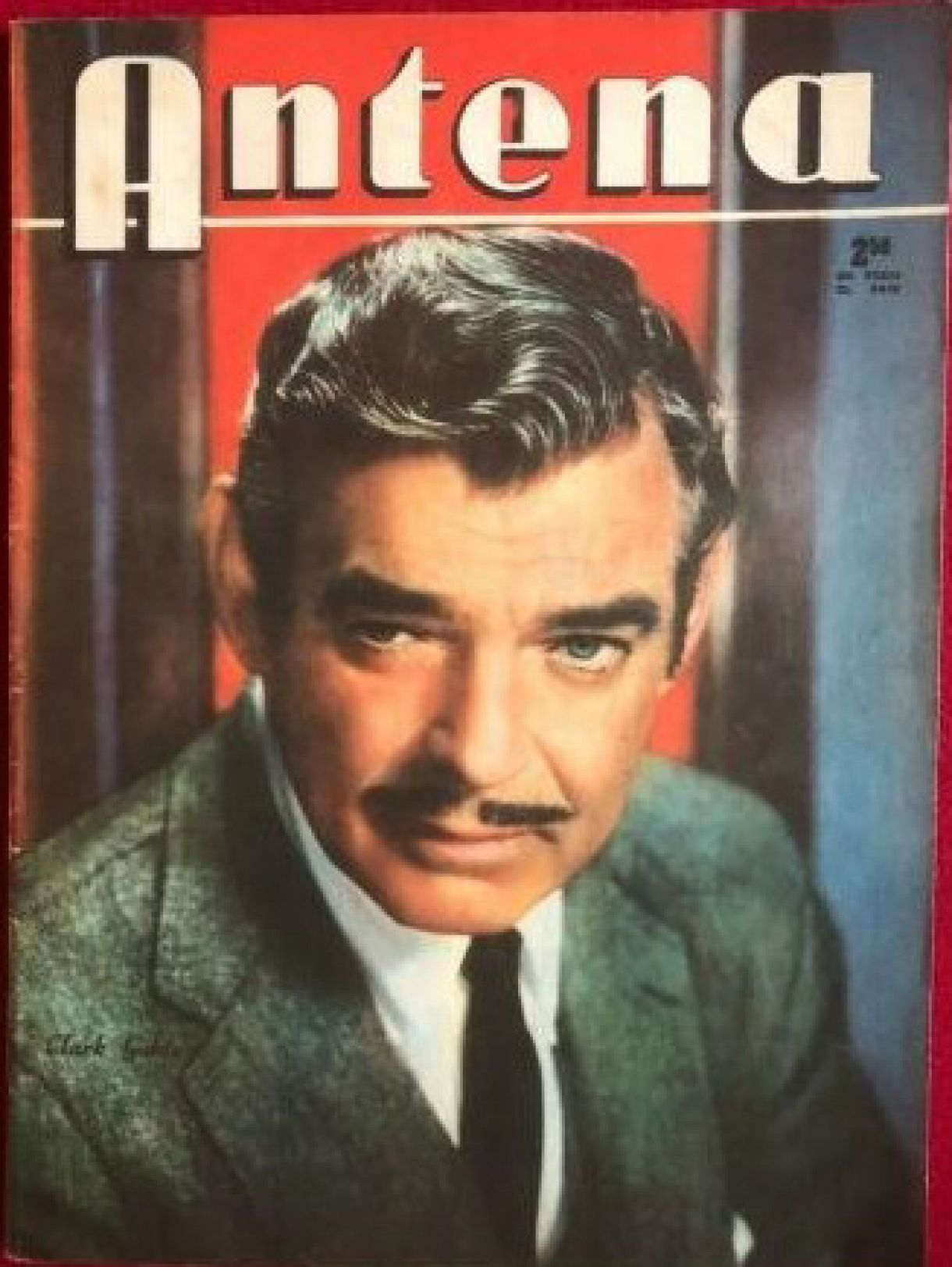 ANTENA magazine side cover   1960
