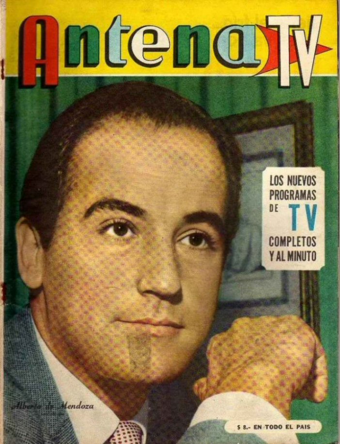 ANTENA magazine side cover Issue 1565   1961