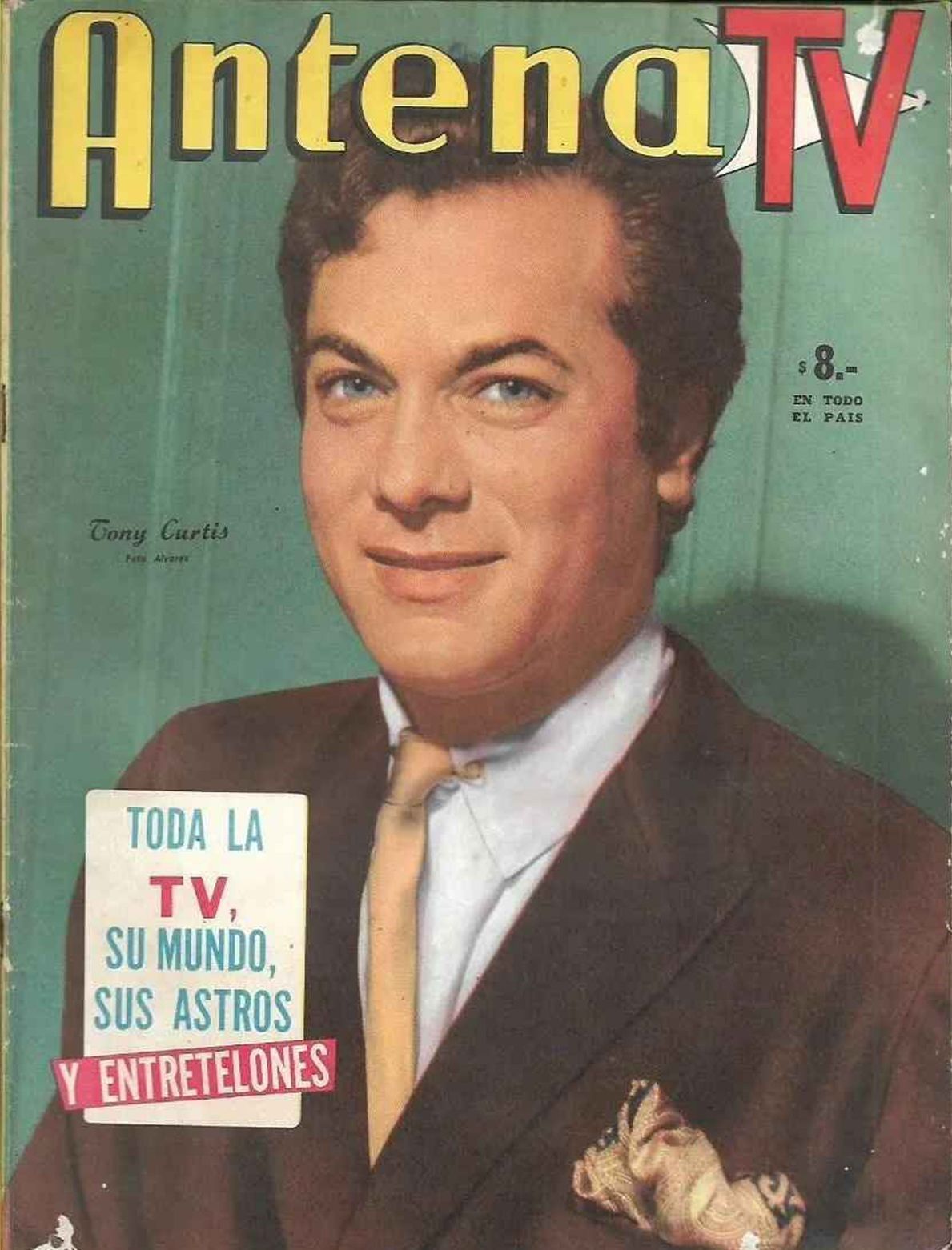 ANTENA magazine side cover Issue 1590   1961
