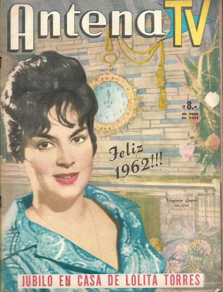 ANTENA magazine side cover Issue 1598   1961